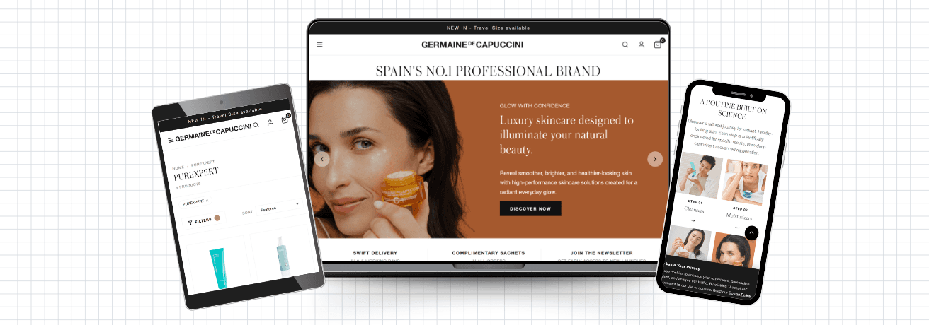 Germaine De Capuccini India Banner